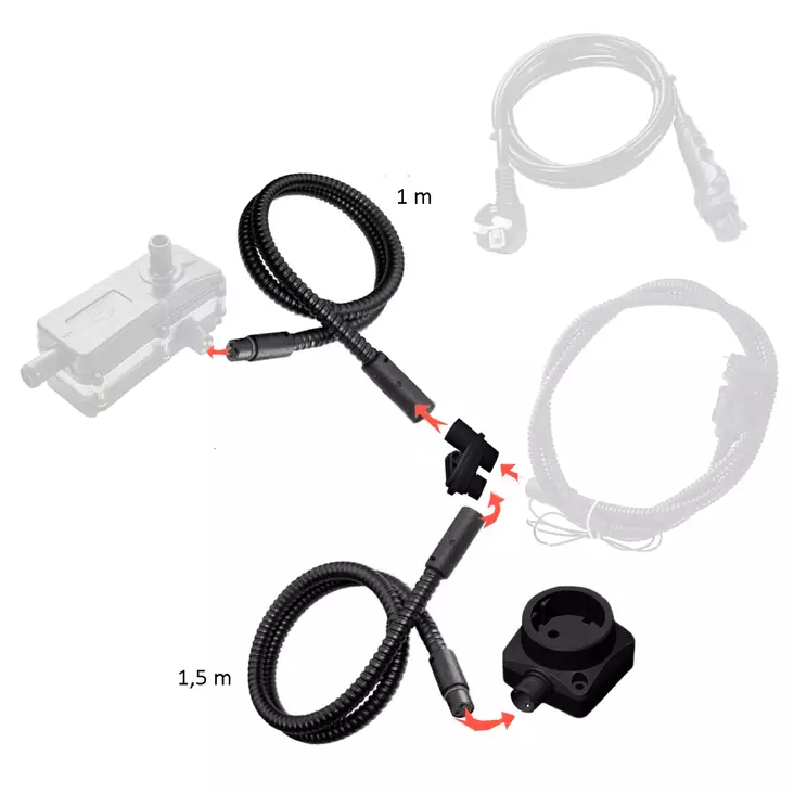 Kablage för kupévärmare Arctic Auto Qtherm - Bilvärme - 6438014284552 - 1