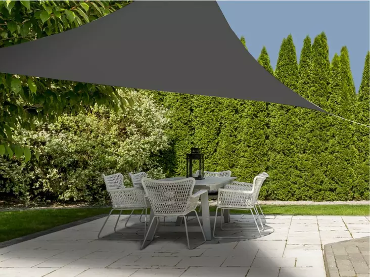 Aurinkokatos kolmio 3 x 3 x 3 m - Parasoller och markiser - 8719987805882 - 1