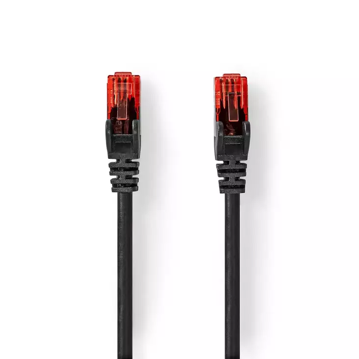 CAT6 Nätverkskabel | RJ45 hane | RJ45 hane | U/UTP | 20.0 m | Utomhus | Rund | PVC | Svart | Låda - Dator och nätverk - 5412810335732 - 1