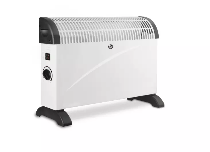 DunWore vit konvektorvärmare - Värmefläktar och elradiatorer - 6438014384962 - 1