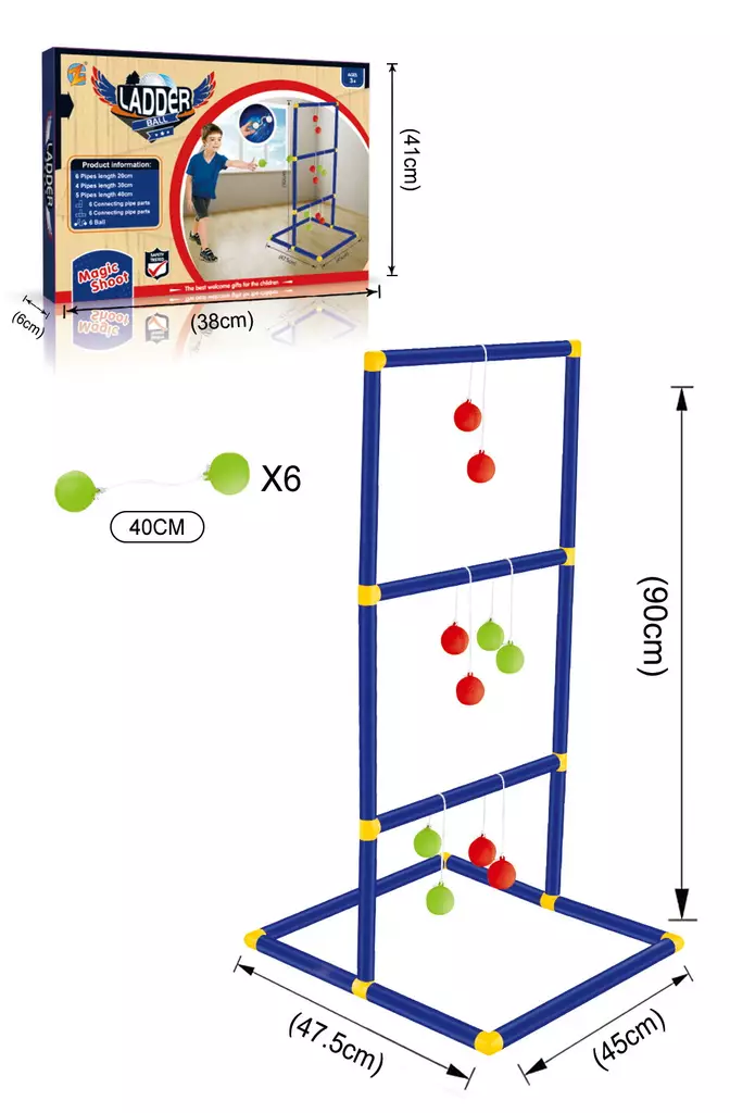 Steggolf kastspel - Spel - 6438484009242 - 1