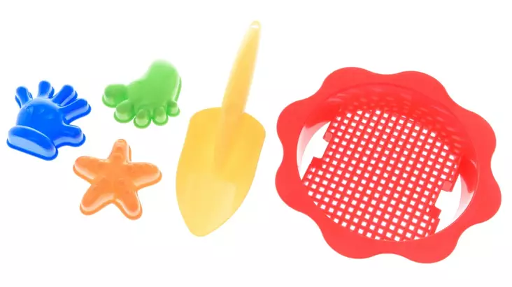 Hiekkalelusetti 5-osaa - Vattenleksaker - 8002936010032 - 1