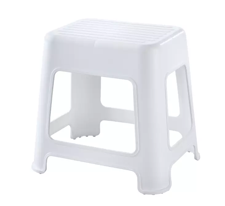 Badrumspall hög Orthex vit - Badrumsmöbler - 6411760307102 - 1