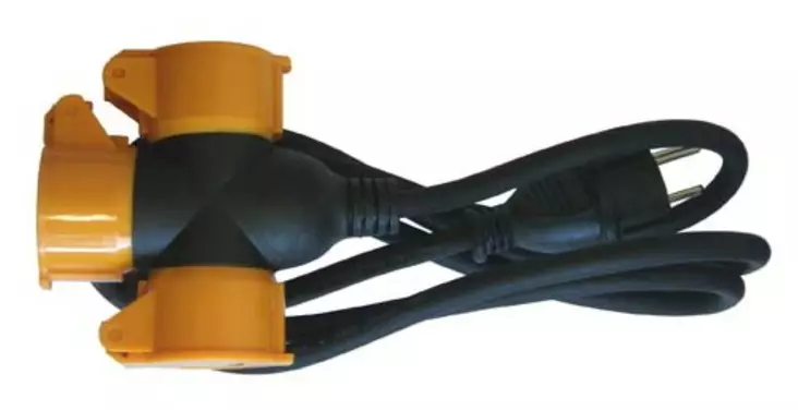 Förlängningskabel H05RR-F 5 m - Utomhusförlängningssladdar - 6438140274502 - 1