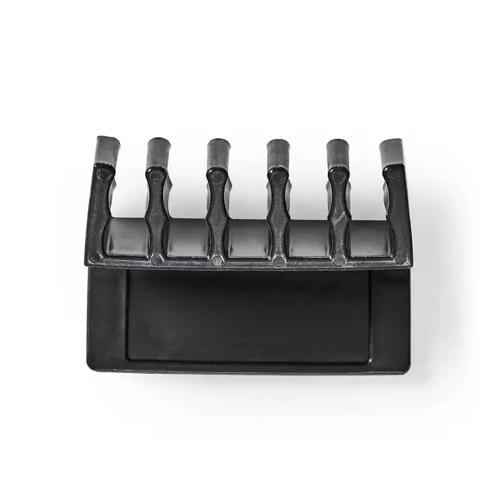 Kabelhantering | Kabelklämma | Klicka och Go | 2 st. | Antal platser: 5 Skivor | Maximal kabeltjocklek: 7.1 mm | Polypropylene | Svart - Kabelklämmor - 5412810335152 - 10