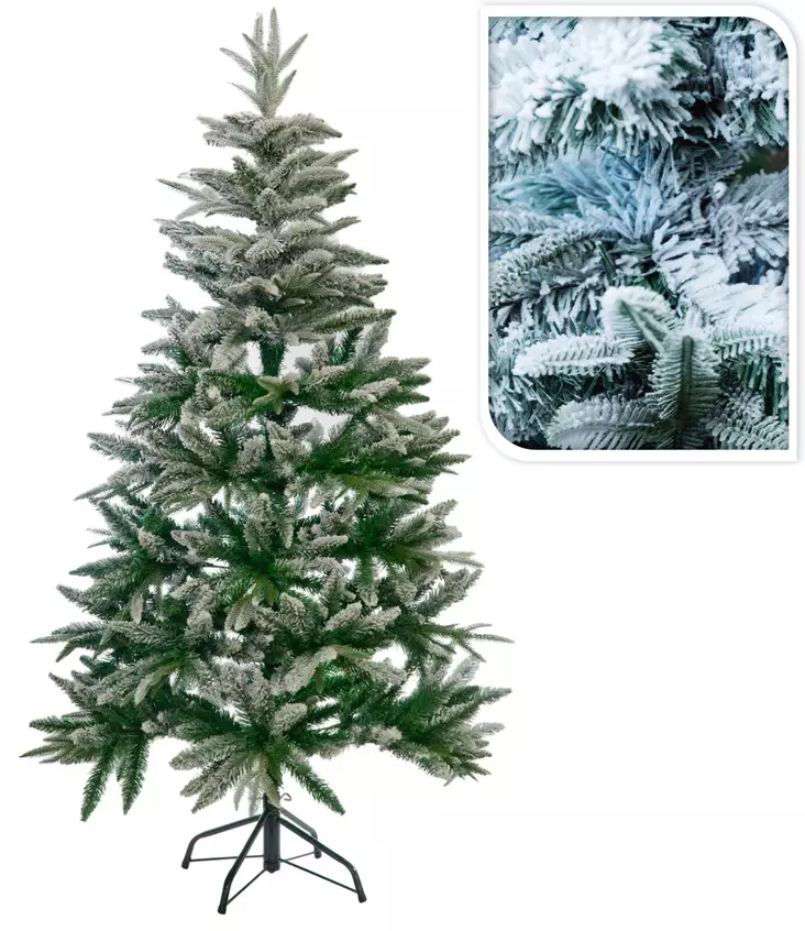 Joulukuusi 150cm lumella - Julgranar - 8711295216572 - 1