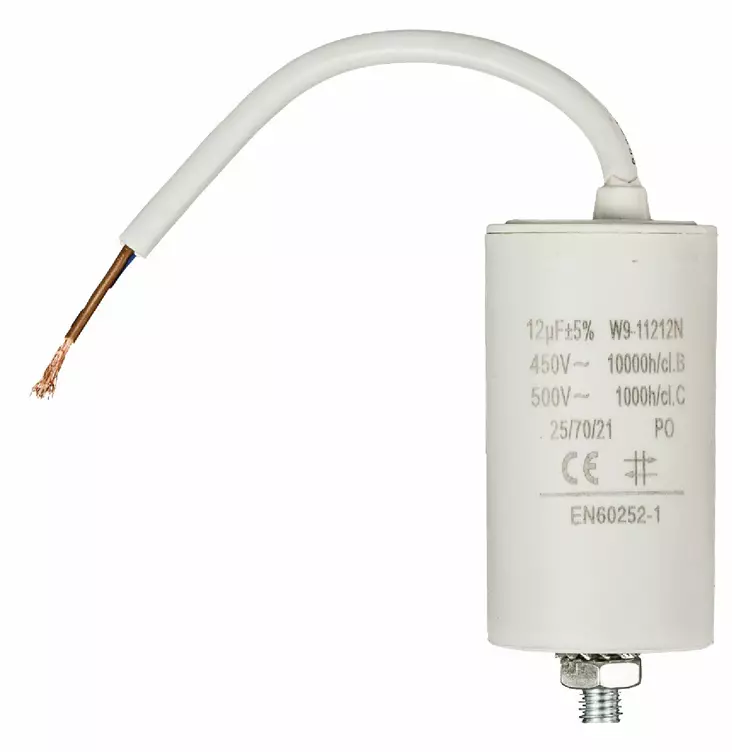 Kondensator 450V + Kabel 12.0uf / 450 V + cable - Reservdelar - 5412810231812 - 1