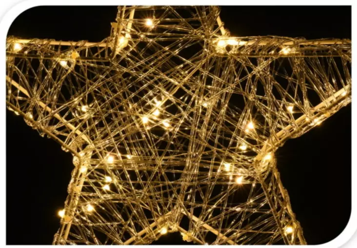 Koristevalo t=C3=A4hti 30 cm 30 ledi=C3=A4 - Ljussmycken och ljusfigurer - 8719202623642 - 1