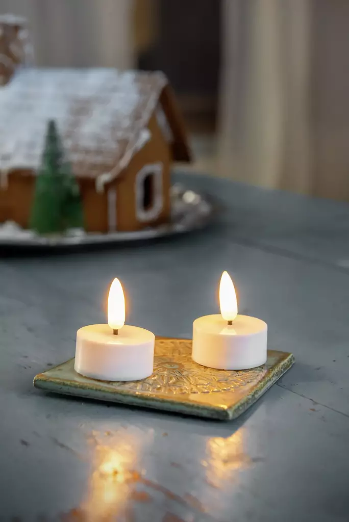 Led-minikynttil=C3=A4 Roosa nauha 4kpl pkt - LED-ljus och lyktor - 6435200289032 - 1