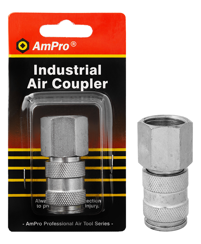 Tryckluftskoppling 1/2" invändig gänga - Tryckluftsslangar och kopplingar - 795609065122 - 1