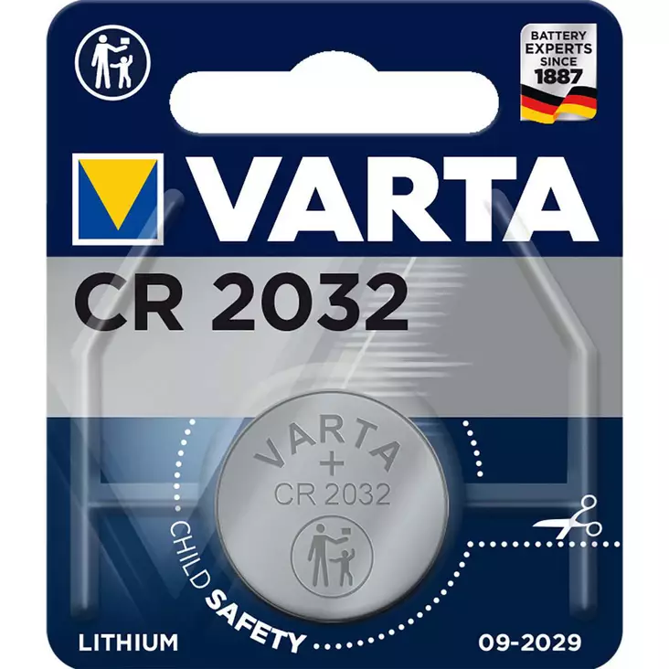 Litium Knappcellsbatteri CR2032 3 V 1-Blister - Knapparbatterier - 4008496276882 - 1