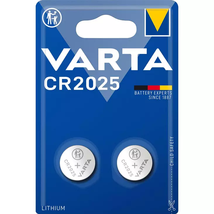 Litiumbatteri CR2025 2-blister - Nedis produkter - 4008496746422 - 1