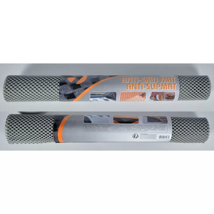 Halkskyddsmatta 45x125 cm - Stilren Grå - Badrumsmattor och våtrumsmattor - 8719987814372 - 1