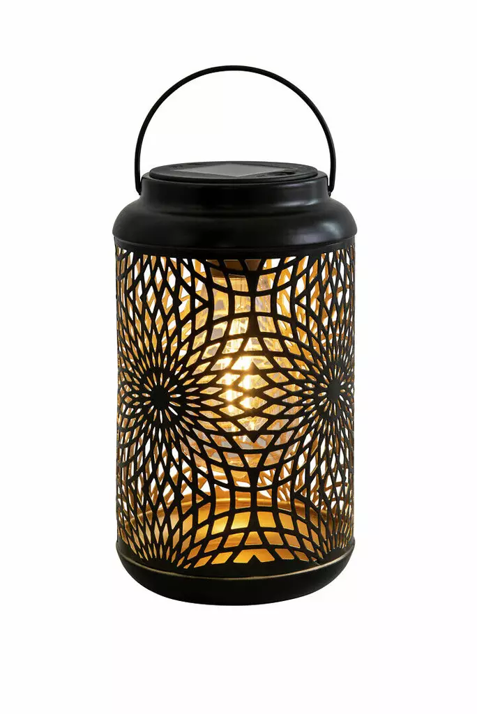 Lyhtyvalaisin Sole Solar K. 21,5 cm - Solcellslampor - 6435200285782 - 1