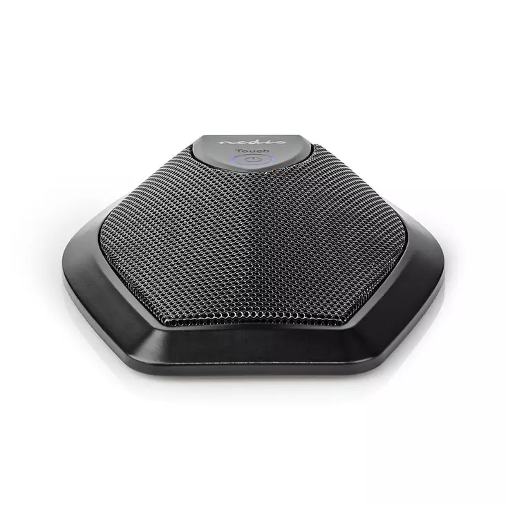 Konferans högtalare | Kabelansluten | Omni-Directional | 10 W | Mikrofon räckvidd: 3 m | USB ström | 1x USB | Svart - Mikrofoner och karaokemaskiner - 5412810323722 - 1