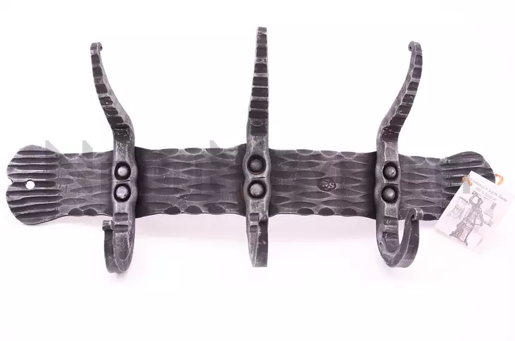 Hängare 40 cm, 3 krokar - Gammaldags smidesprodukter - 6430035710072 - 1