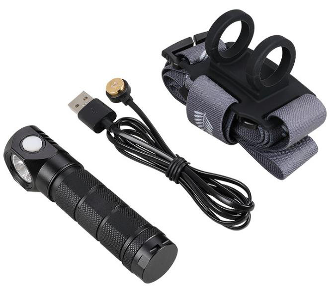 Otsalamppu vatti LedPower USB 1300 lumen p=C3=A4=C3=A4kuva=20 - Pannlampor - 6438168107752 - 1