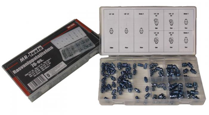 Rasvanippalajitelma 70-os. - Smådelsuppsättningar - 6430032153452 - 1