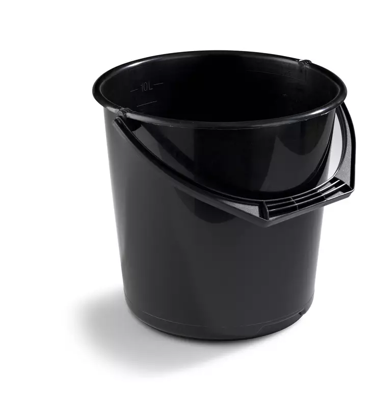 Hink 10 l svart - Hinkar och baljor - 7318141111022 - 1