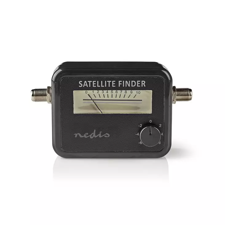 Satellit-signalstyrka Meter | 950-2400 MHz | Ingångskänslighet: 83 dB | Utnivå: 102 dBuV | Svart - Nedis produkter - 5412810305902 - 1