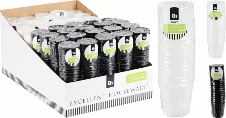 Shottilasi 30ml 20kpl - Engångsartiklar - 8720573551632 - 1