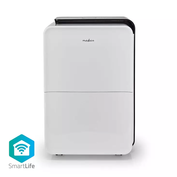 SmartLife Avfuktare | Wi-Fi | 30 l/Dag | Avfuktning / Kontinuerlig / Torr tvätt / Ventilation | Android / IOS | Justerbar hygrostat | 210 m³/h - Fläktar och luftkonditioneringsapparater - 5412810405992 - 1