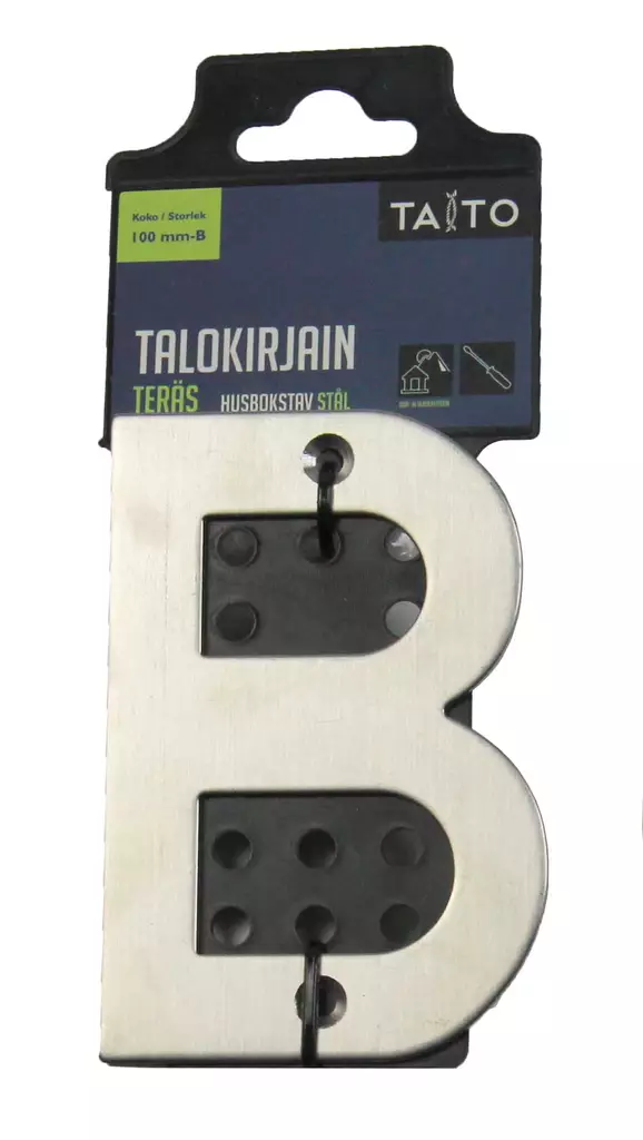 Talokirjau 100 mm ter=C3=A4s B - Postlådor och husnummer - 6416096240062 - 1