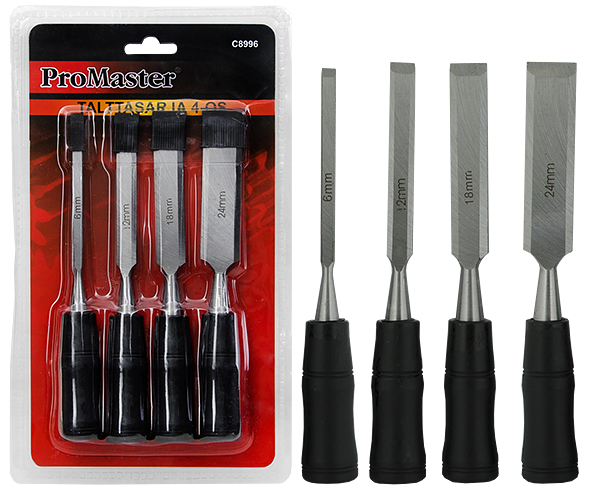 Skölpjärnssats 4-st - Stämjärn - 6420286889962 - 1