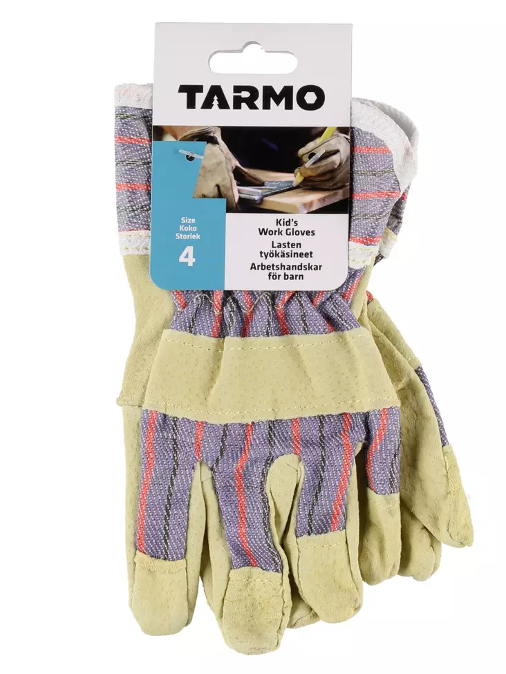 Tarmo ty=C3=B6k=C3=A4sineet lasten - Belagda handskar - 6410412950482 - 1