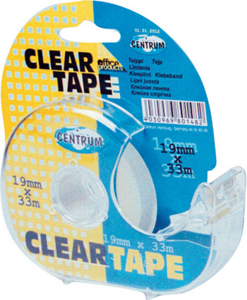 Tejp 19 mm x 33 m - Byggtejp - 646-0067-82 - 1