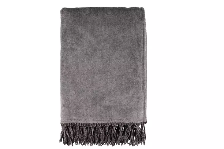 Pläd Frans grå 4Living - Överkast och plädar - 6410413228412 - 1