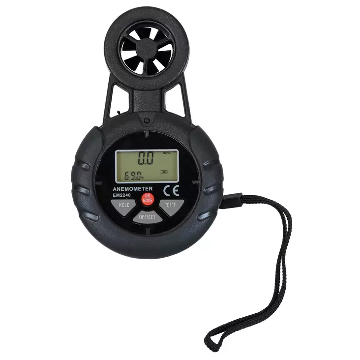 Vindmätare digital - Termometrar och väderstationer - 6438152086742 - 1