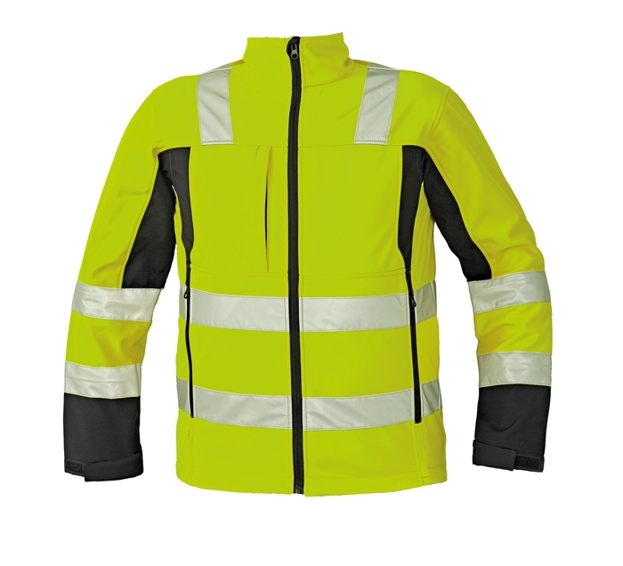 Ty=C3=B6takki Malton softshell keltainen - Arbetsrockar och huvtröjor - 0283080081712 - 1