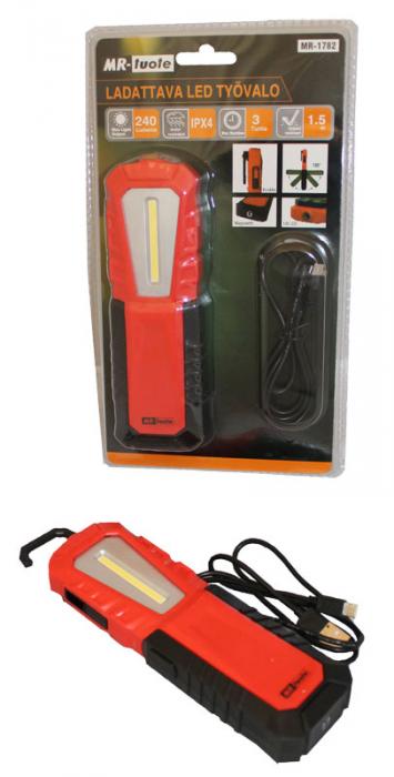 ty=C3=B6valo 3W ladattava pakkaus - Uppladdningsbara arbetslampor - 6430032156552 - 1