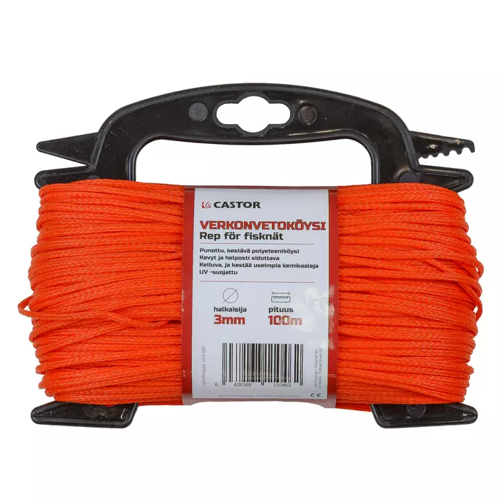 Verkonvetonaru 3 mm 100 m Polyeteeni - Rep och snören - 6438168110462 - 1