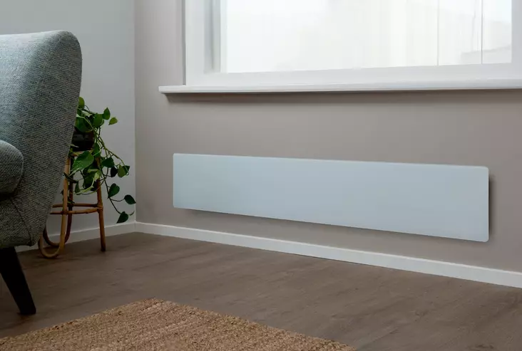 Airam SmartHome 1000W lasipaneelilÃ¤mmitin - Värmefläktar och elradiatorer - 6435200016072 - 1