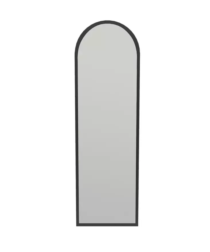 Spegel Hanah Home Emma Svart MDF 50x160x2,2 cm - Speglar - 8683743823192 - 1