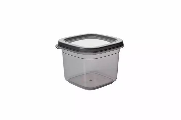 Förvaringslåda Set Hermia Antracit Plast 12 Delar - Matlådor och matförvaringsbehållare - 8683743185092 - 1