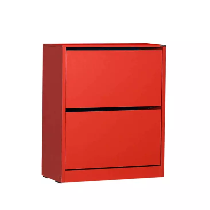 Skoskåp Hanah Home Shc520Kk Röd Spånskiva 73x84x26 cm - Skoskåp - 8684282333722 - 1