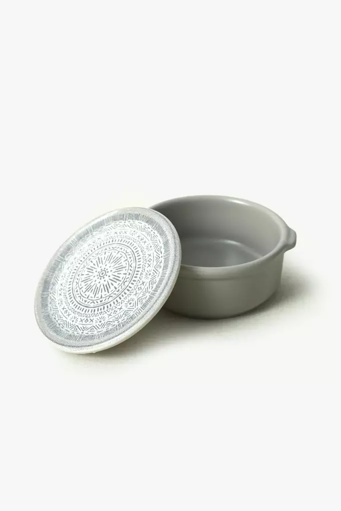 Förvaringslåda Set Hermia Matt Vit Keramik 12 Delar - Matlådor och matförvaringsbehållare - 8684282565482 - 1