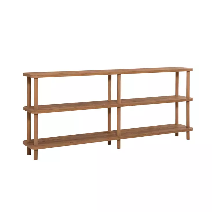 Bokhylla Hanah Home Zen Furu Spånskiva 180x74,9x35 cm - Bokhyllor - 8683342851992 - 1