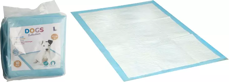 Träningsunderlägg för husdjur 10-pack 60 x 60 cm - Hund- och kattillbehör - 8721037879842 - 1