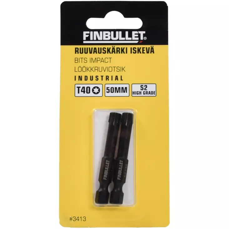 KonekÃ¤rki iskevÃ¤ T40*50mm 2kpl - Borrsatser och borrspetsar - 6438152034132 - 1