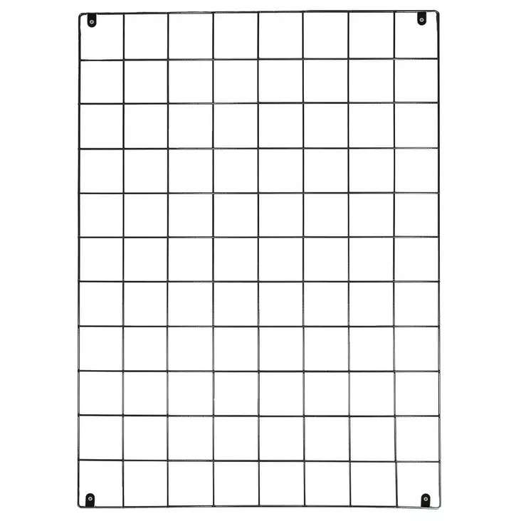 Väggdekor Metall Wallity Svart Metall 50x70 cm 10 Delar - Dekorationer, prydnadsföremål - 8681875299892 - 1