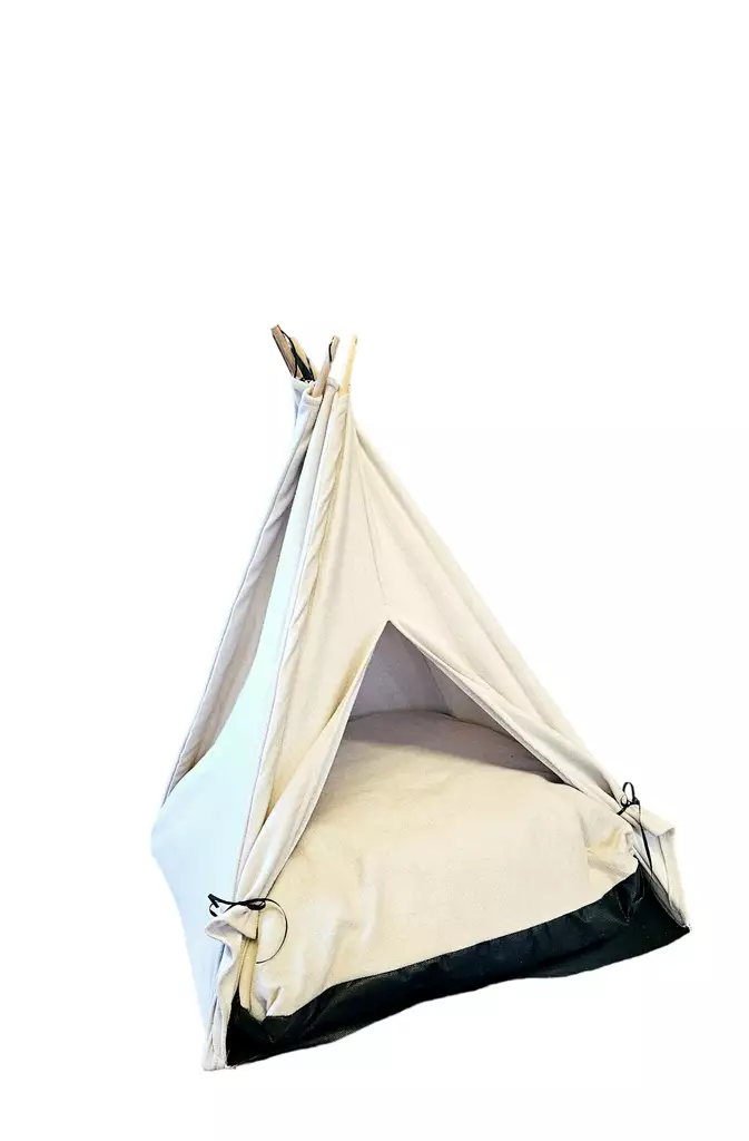 Husdjurstält Hanah Home Pet Çad?r Kräm Soho Tyg 52x70x60 cm - Kattbäddar - 8683742110002 - 1