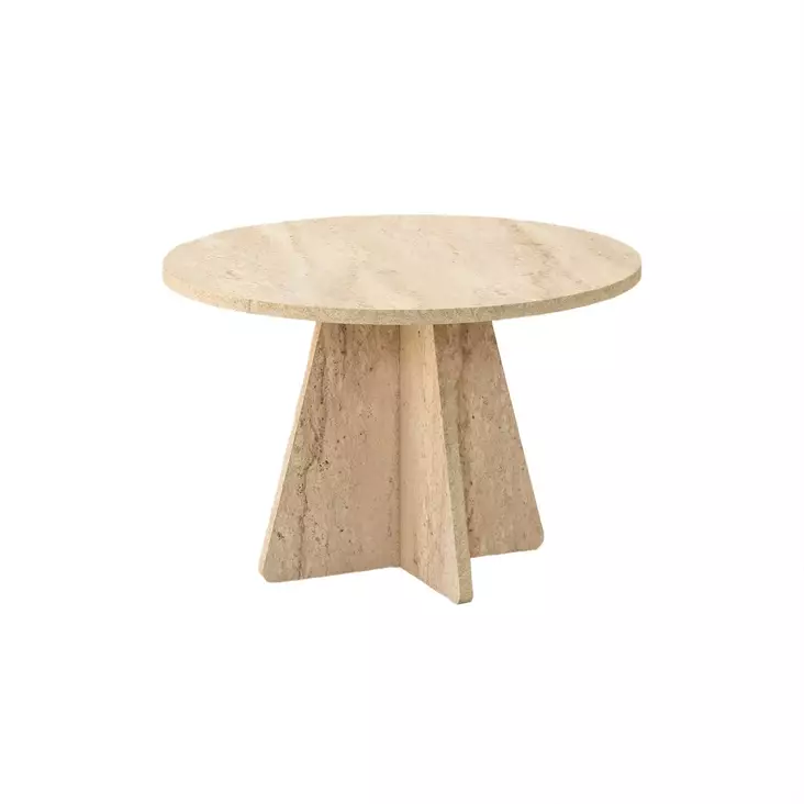 Soffbord Hanah Home Mushroom Travertin Spånskiva 60x40 cm - Soffbord - 8684283059232 - 1