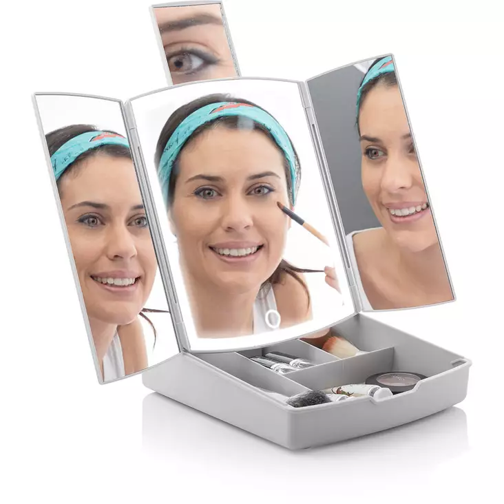 Meikkauspeili 3-in-1 InnovaGoods - Sminkverktyg - 8435527819392 - 1