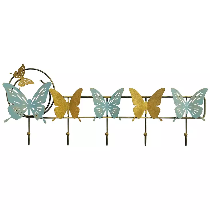 Vägghängare Metall Wallity Diana Flerfärgad Metall 61x23 cm - Klädhängare - 8684283391042 - 1