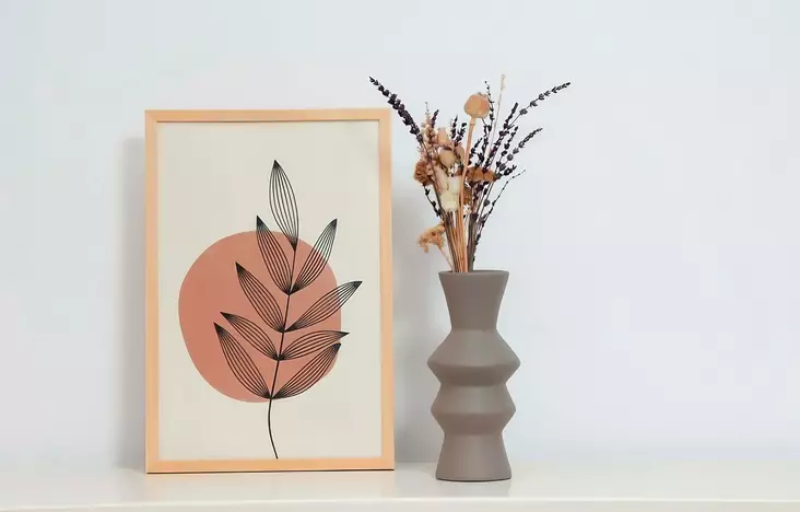 Vas Aberto Design CY0183 Mink Keramik 11x29x11 cm - Hängande blomkrukor och vaser - 8684282979722 - 1