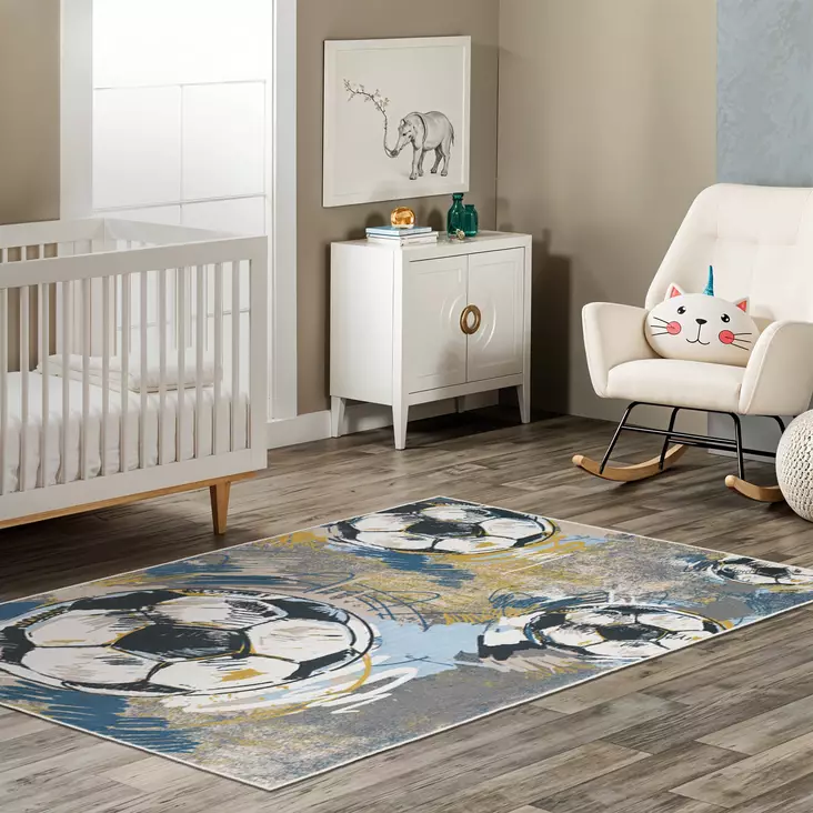 Matta Conceptum W1009 Flerfärgad Polyester 140x220 cm - Stora och medelstora mattor - 8683342890502 - 1